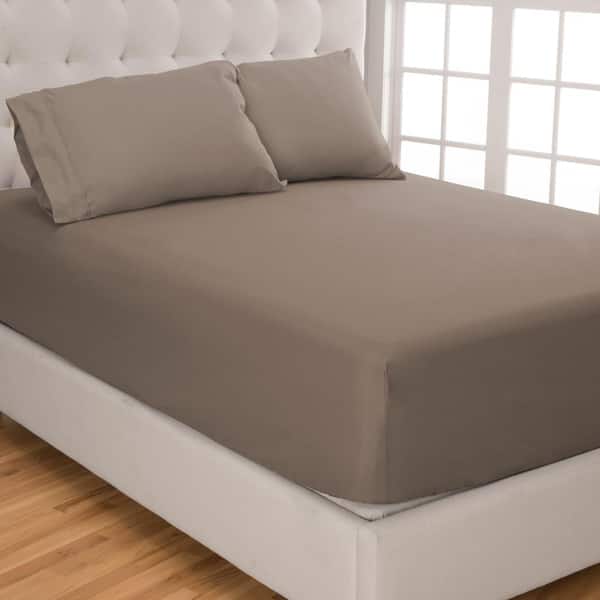 New Plain Extra Deep40cm /& Valance Fitted Bed Sheet-Oxford Pillow Cases/_All Size