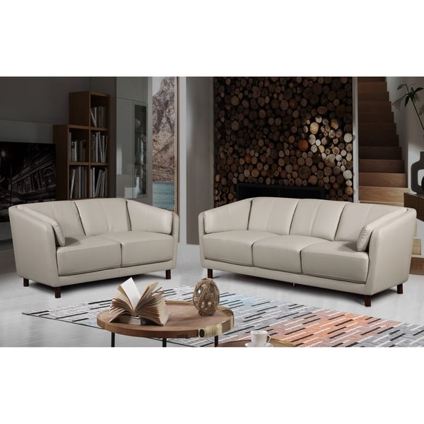 Vivian Mid Century Air Leather Fabric Sofa Set On Free Vivian Mid Century Air Leather Fabric Sofa Set