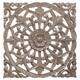 12" Light Tan Solaris Fifteen Wall Art