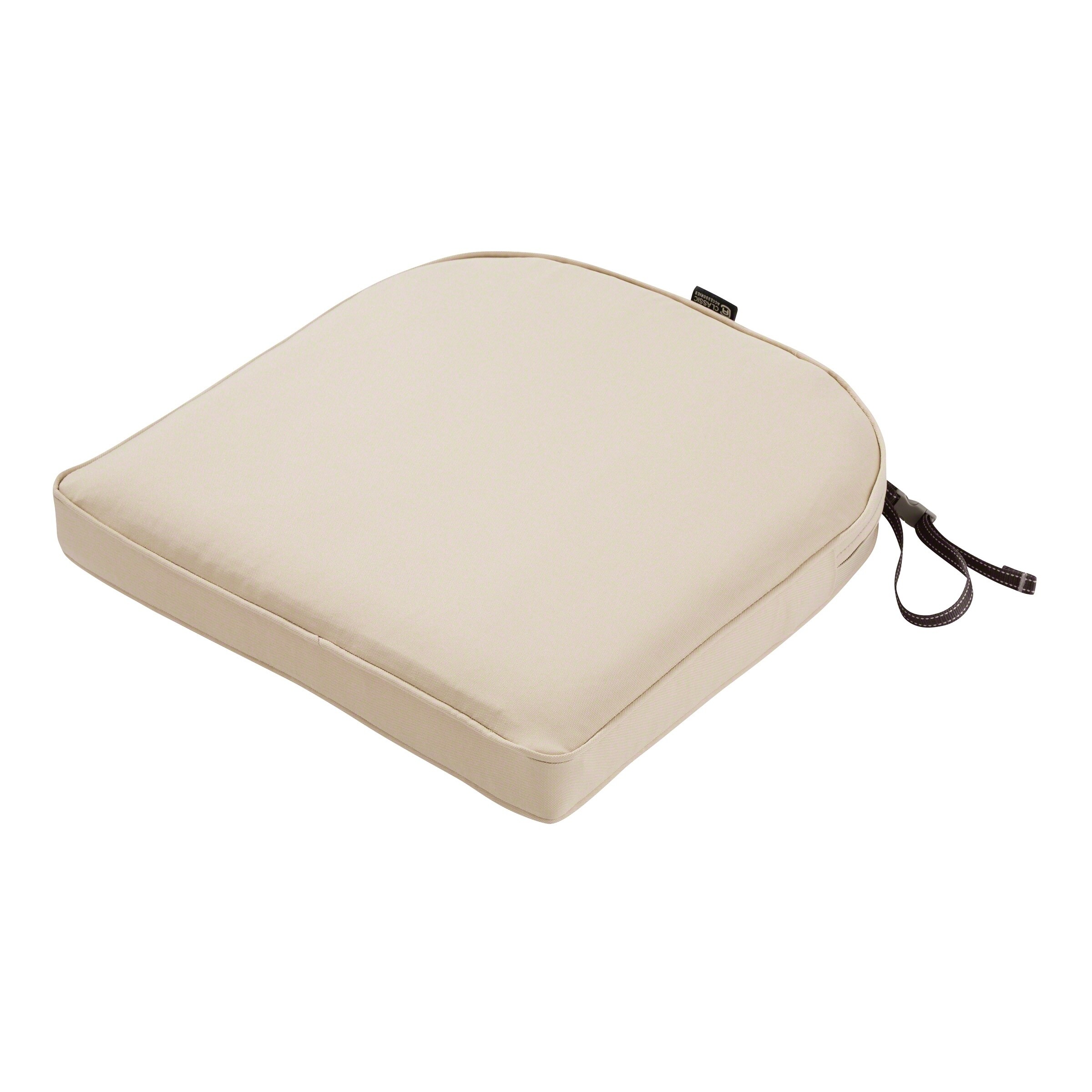 classic accessories montlake fadesafe contoured patio dining seat cushion