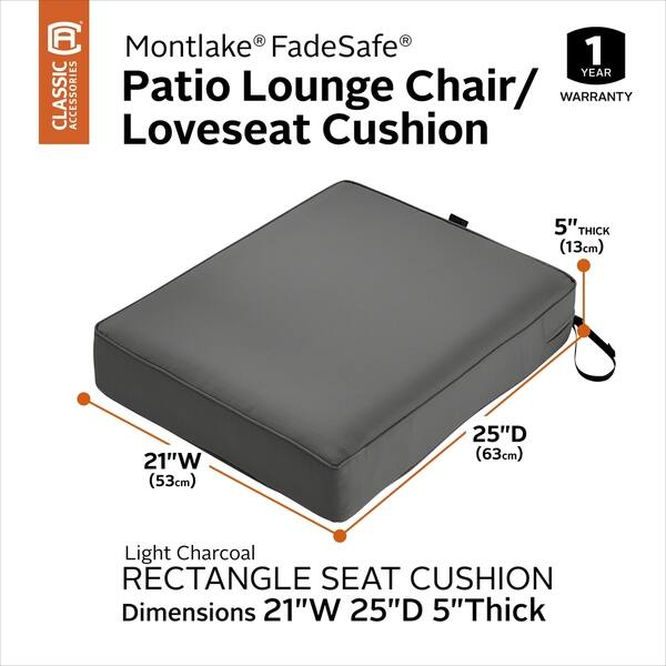 Cushion Cover Classic Accessories Outdoor Furniture Cushions 23x23