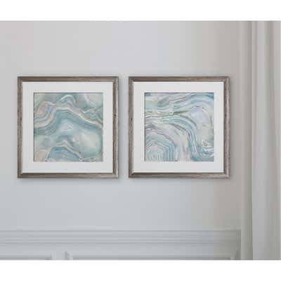 Agate in Blue -2 Piece Set