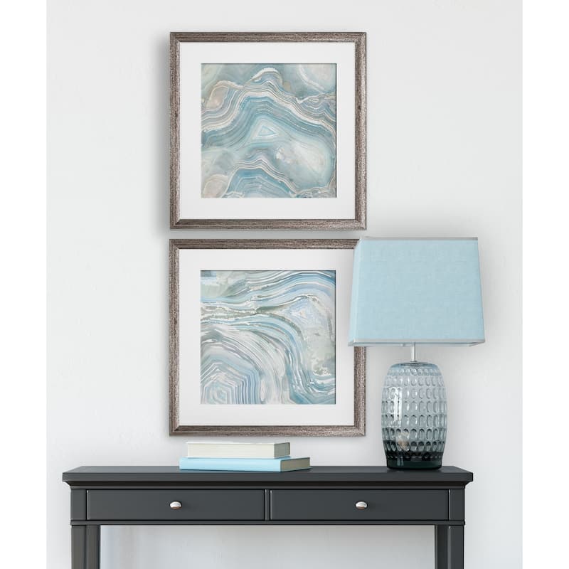 Agate in Blue -2 Piece Set