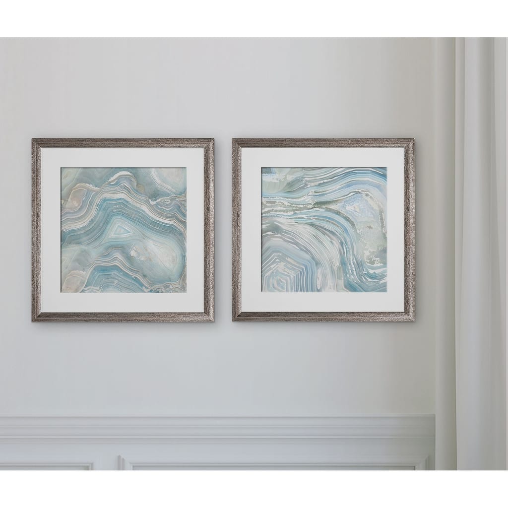 Agate in Blue -2 Piece Set