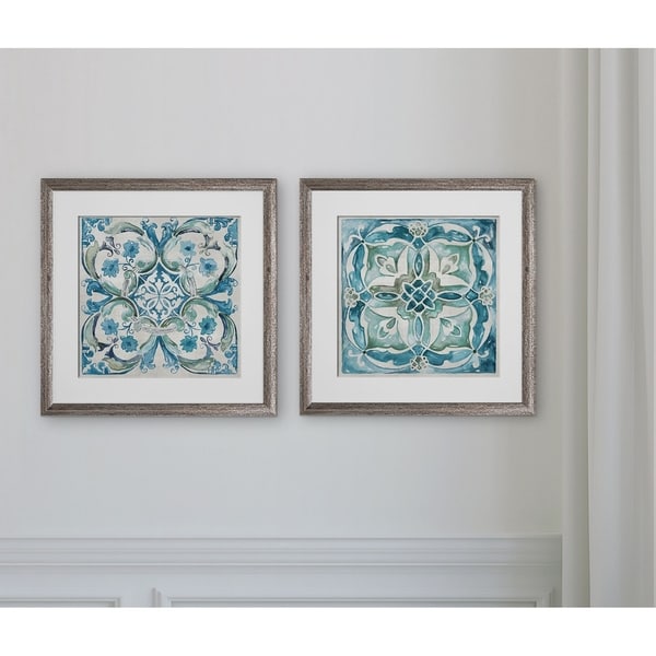 Carribean Tile -2 Piece Set