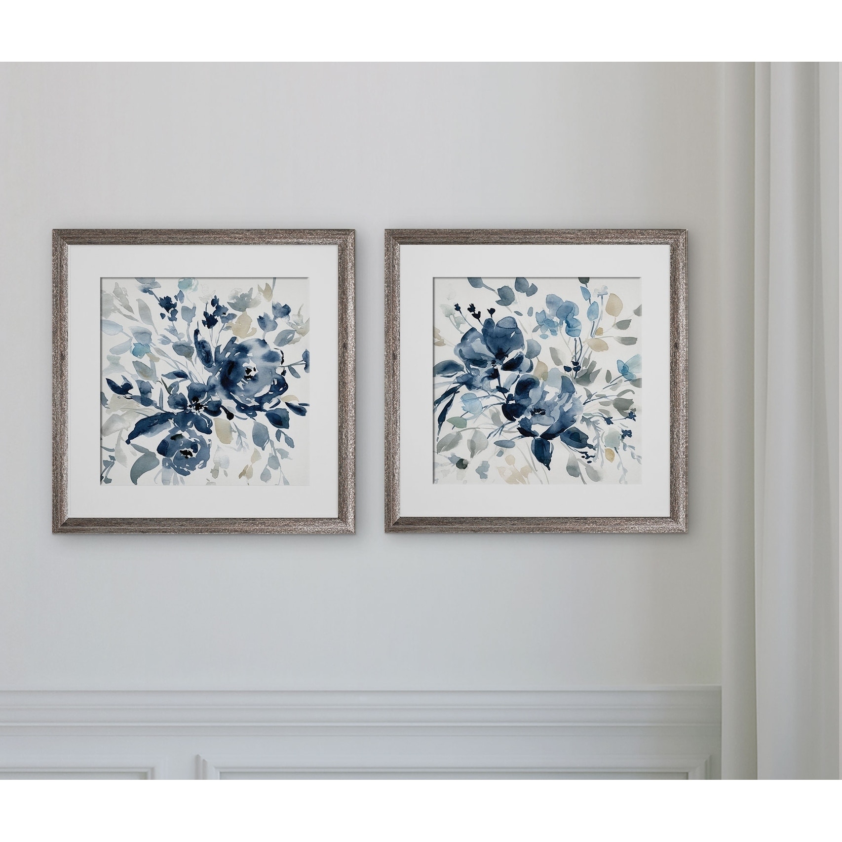 Indigo Garden I -2 Piece Set