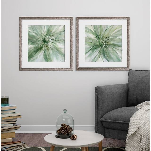 Macro Sage Flower -2 Piece Set