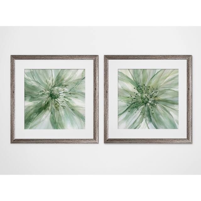 Macro Sage Flower -2 Piece Set