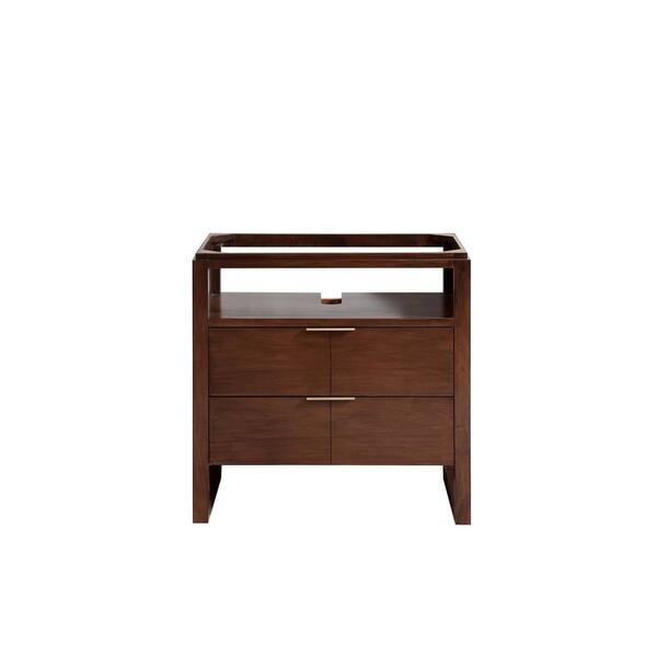 Avanity Giselle 33-in Natural walnut finish Bathroom Vanity Cabinet Avanity Giselle 33-in Natural walnut finish Bathroom Vanity Cabinet