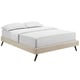 preview thumbnail 7 of 18, Loryn Upholstered Queen Platform Bed Frame with Wood Slat Support