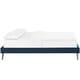preview thumbnail 10 of 18, Loryn Upholstered Queen Platform Bed Frame with Wood Slat Support