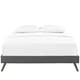 preview thumbnail 17 of 18, Loryn Upholstered Queen Platform Bed Frame with Wood Slat Support