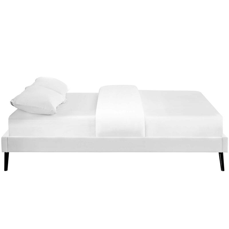 Loryn Queen Bed Frame with Round Splayed Legs