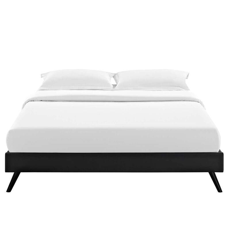 Loryn Queen Bed Frame with Round Splayed Legs