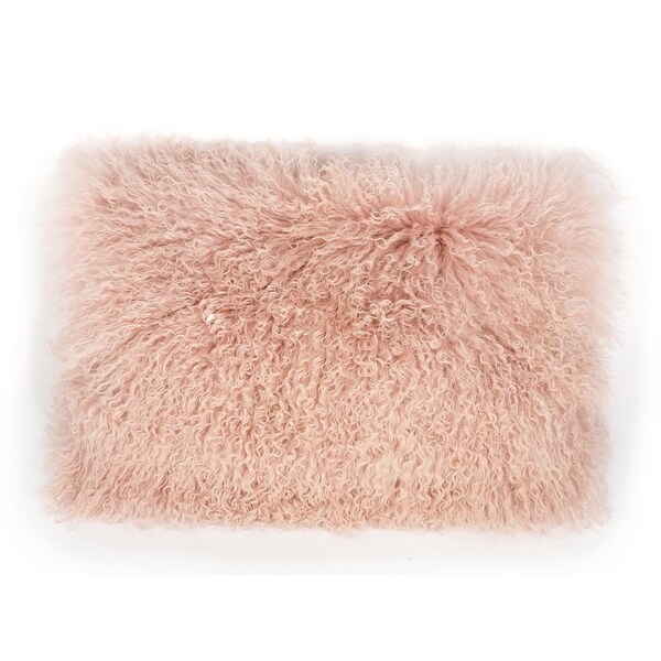 Tibetan Sheep Large Blush Pillow