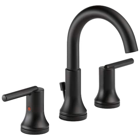 Delta Two Handle Widespread Lavatory Faucet, 1.2gpm Flow Rate