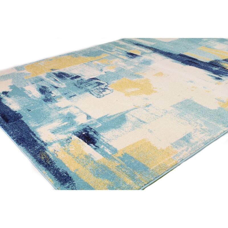 Bashian Noemi Contemporary Machine Made Area Rug