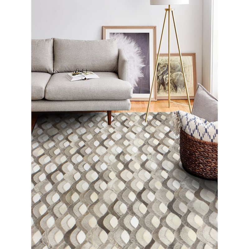 Bashian Vinn Contemporary Hand Stitched Area Rug