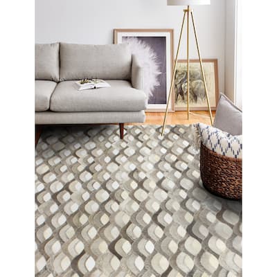 Bashian Vinn Contemporary Hand Stitched Area Rug