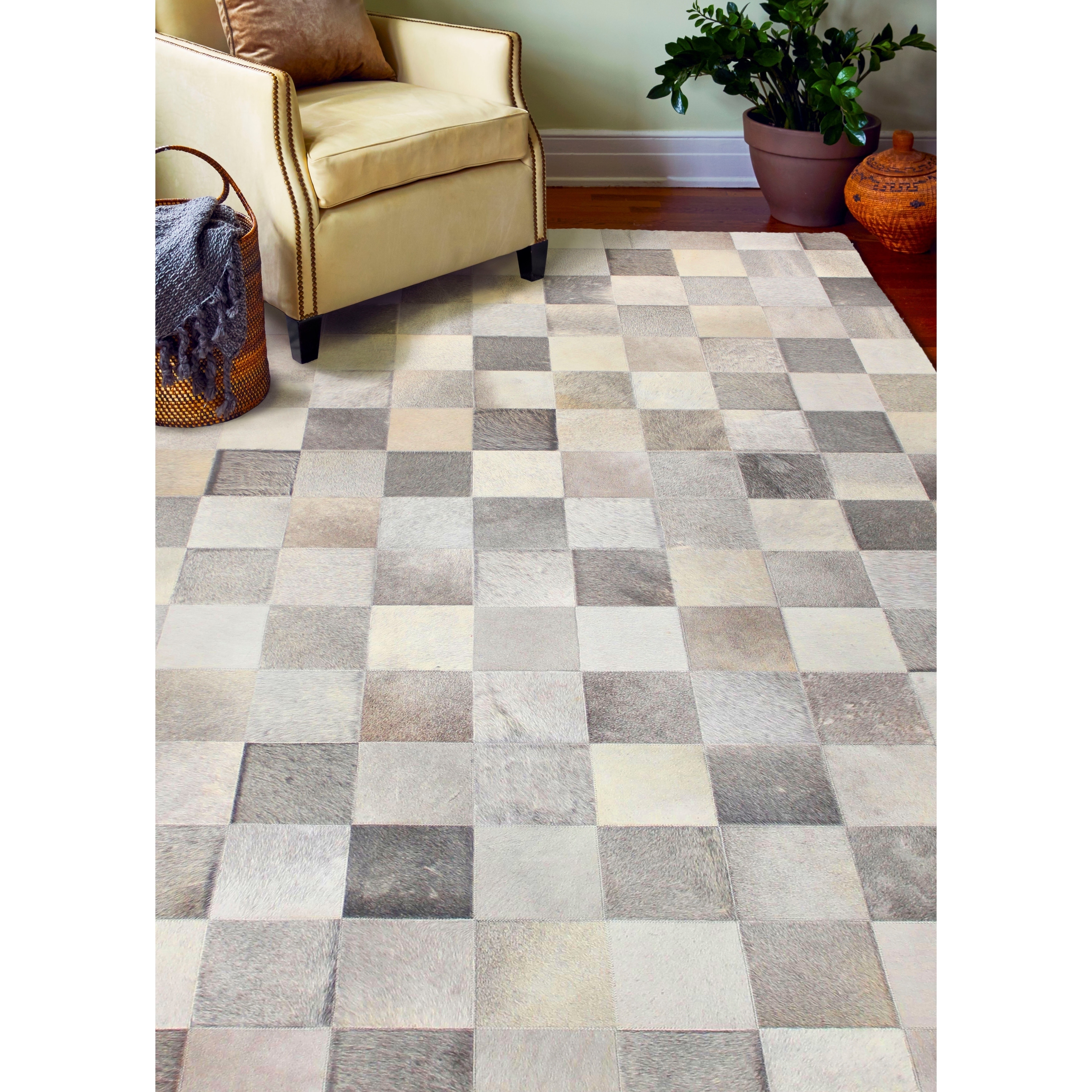 Griffin Cowhide Area Rug 8 X 10 For Sale Online