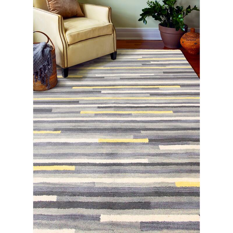 Bashian Caldwell Contemporary Hand Tufted Area Rug