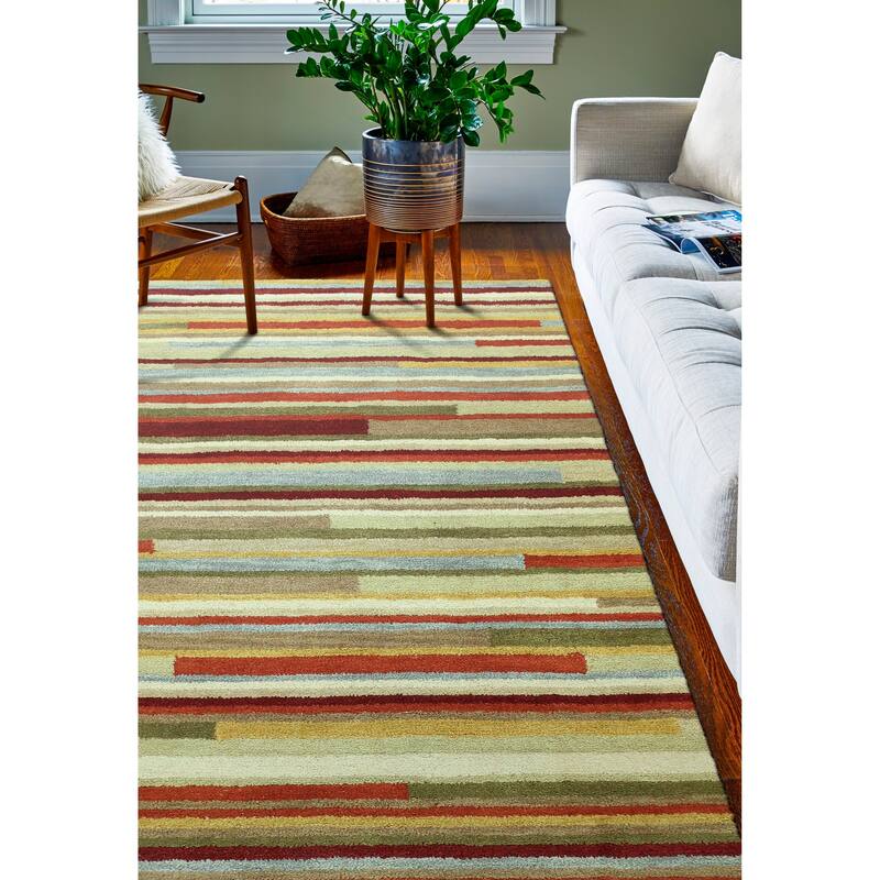 Bashian Caldwell Contemporary Hand Tufted Area Rug