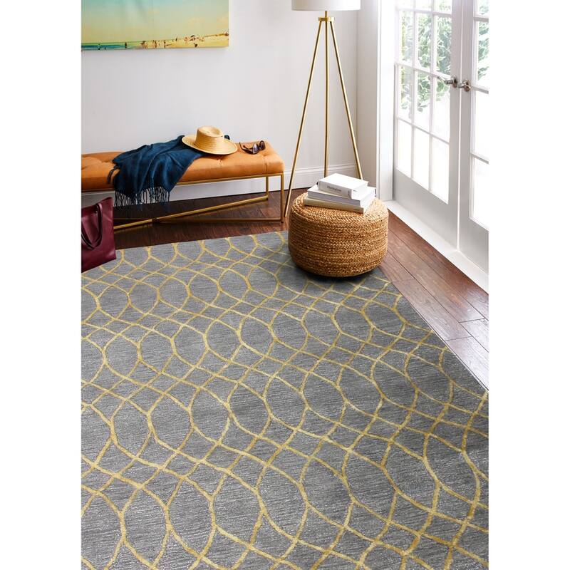Bashian Marilyn Contemporary Hand Tufted Area Rug