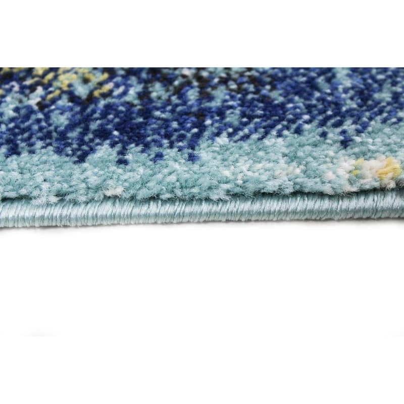 Bashian Noemi Contemporary Machine Made Area Rug
