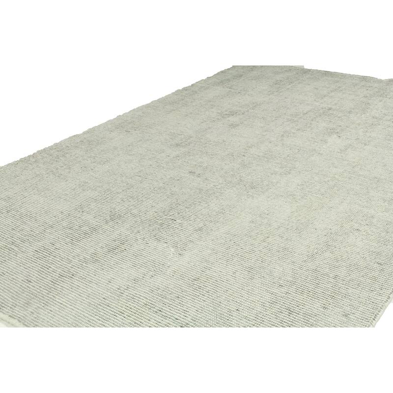 Bashian Sweet Grey Hand Loomed Transitional Area