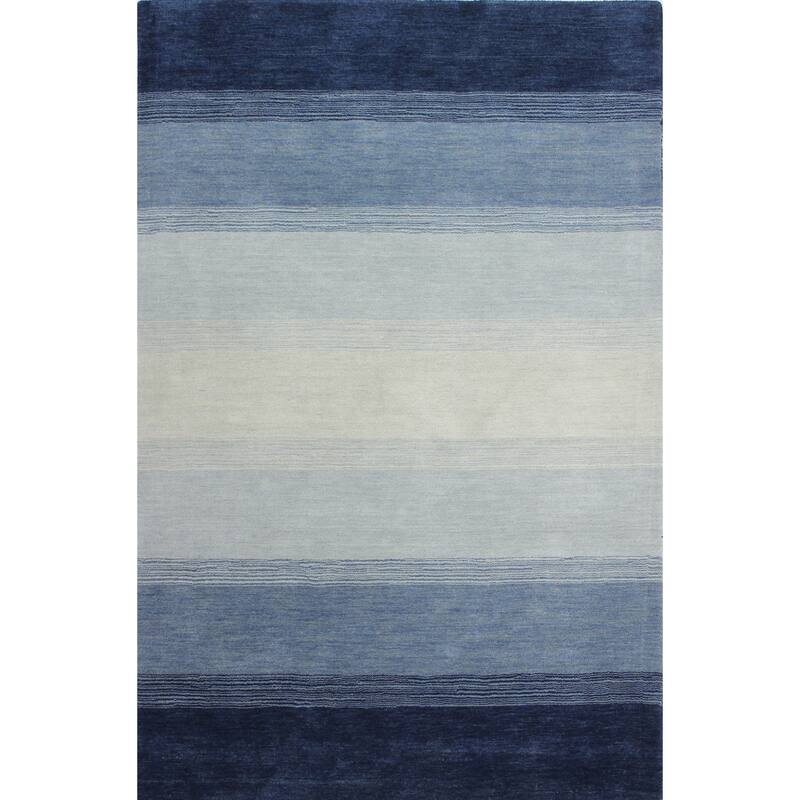 Bashian Laguna Blue Ombre Contemporary Hand-loomed Area Rug