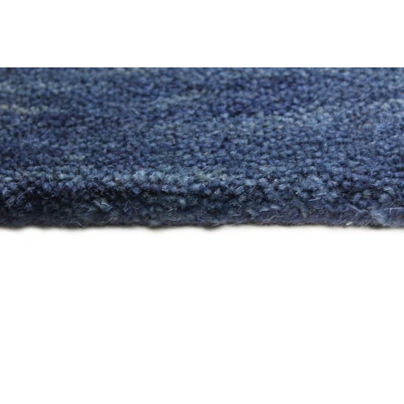 Bashian Laguna Blue Ombre Contemporary Hand-loomed Area Rug