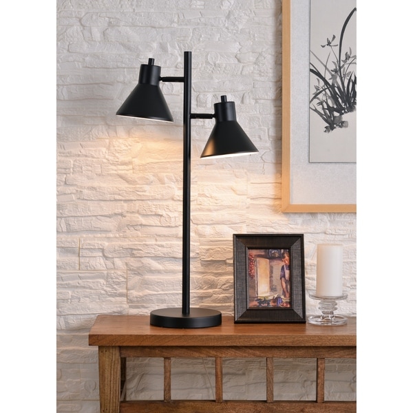 2 light desk lamp