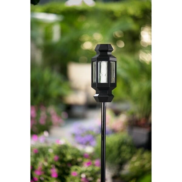 Black TIKI Brand 65-Inch Beacon Metal Torch