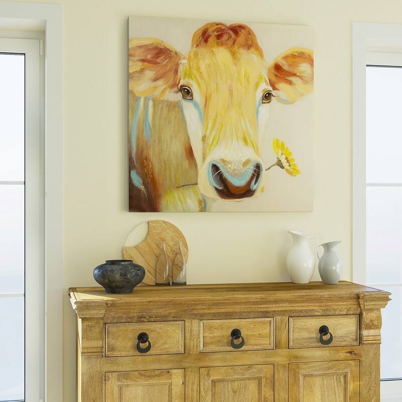 Yosemite Home Decor "Beauty in Betsy" Hand-Painted Wall Art - multi