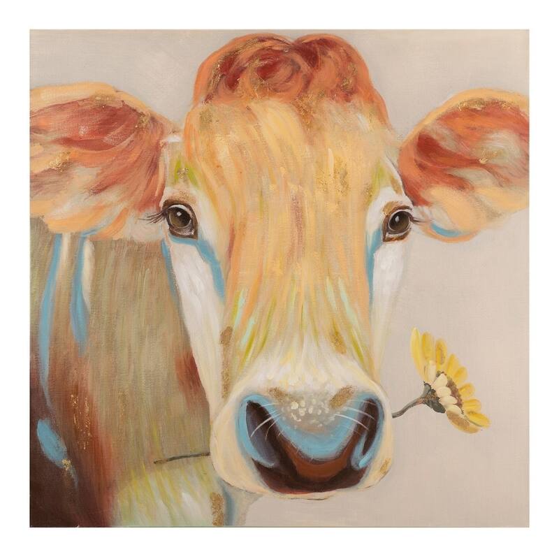 Yosemite Home Decor "Beauty in Betsy" Hand-Painted Wall Art - multi