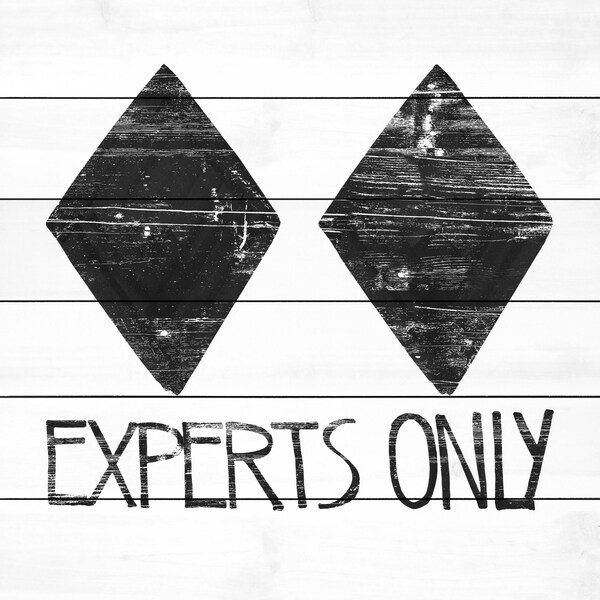 Marmont Hill - Handmade Experts Only Painting Print on White Wood