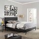 preview thumbnail 6 of 8, Macie Queen Platform Bed with Round Splayed Legs