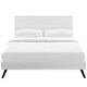 preview thumbnail 8 of 8, Macie Queen Platform Bed with Round Splayed Legs