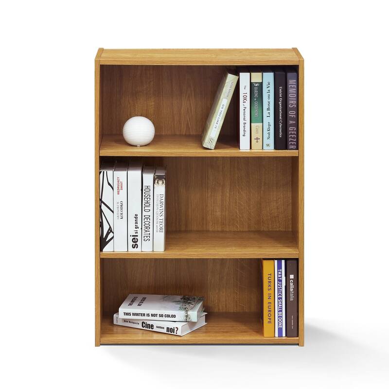 Porch & Den Groveland Brook Cherry 3-shelf Bookcase