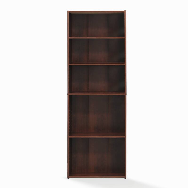Porch & Den Groveland Soft White 5-shelf Bookcase