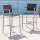 Cape Coral Outdoor 3-piece Bar Set with Glass Table Top by Christopher Knight Home - Thumbnail 10