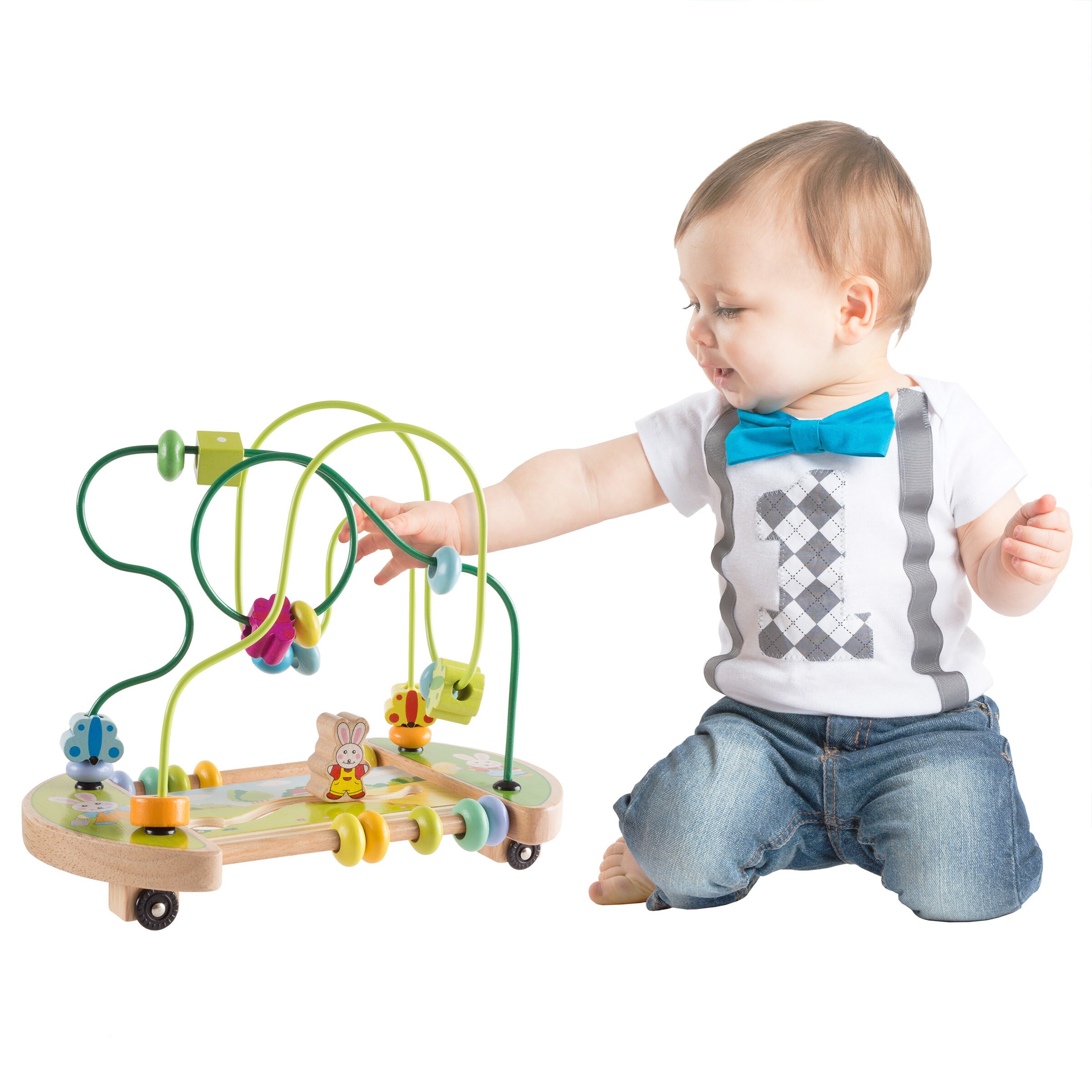 toddler bead maze table