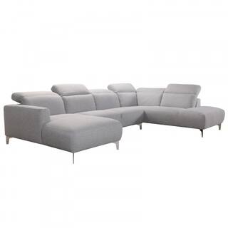 norwalk classic u shape grey fabric sofa with adjustable headrests - Canape Angle Convertible Cdiscount1565 norwalk classic u shape grey fabric sofa with adjustable headrests - Canape Angle Convertible Cdiscount1565