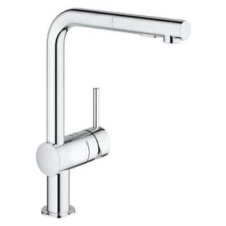 Grohe Kitchen Faucets Online At Our Best Grohe Minta Single Handle Kitchen Faucet 30300000 Starlight Chrome