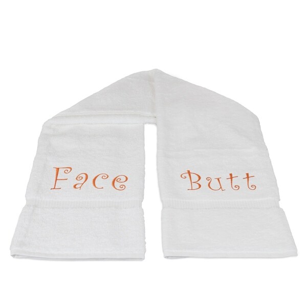 Shop Monogram Turkish Cotton Bath Towel with "Face and ...