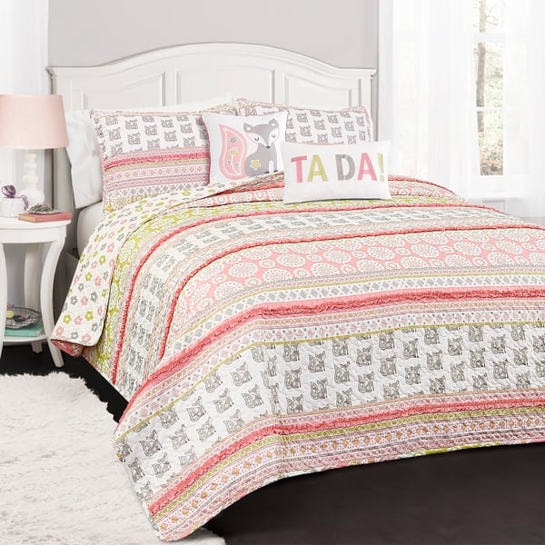 Pink Striped Comforters and Sets - Bed Bath & Beyond