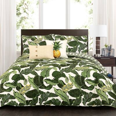 Lush Decor Tropical Paradise 5 Piece Quilt Set