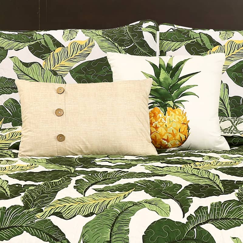 Lush Decor Tropical Paradise 5 Piece Quilt Set