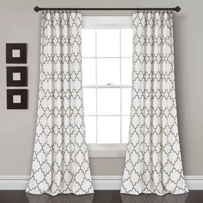 The Curated Nomad Bernardino Room Darkening Curtain Panel Pair