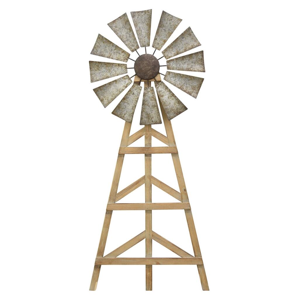 Three Hands Windmill Wall Decor